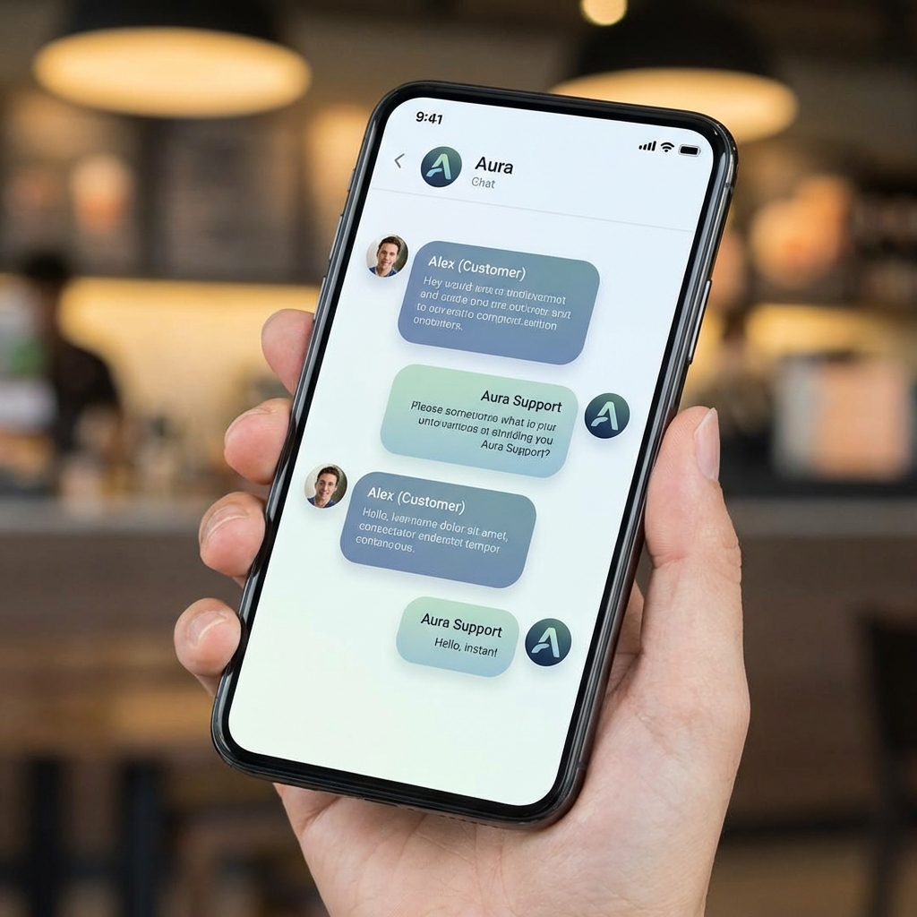 Chat Interface Mockup
